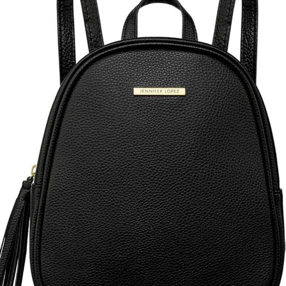 Jennifer Lopez Black Mini Backpack - Picture 2 of 5